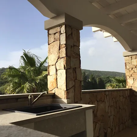 Residence Elegance Porto Pino Exterior foto